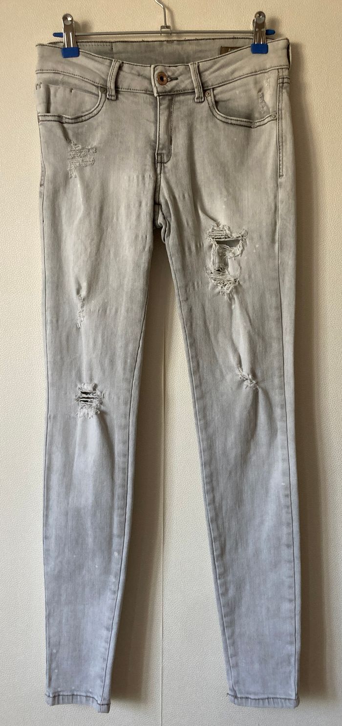 jeans skinny troué Mango - photo numéro 4