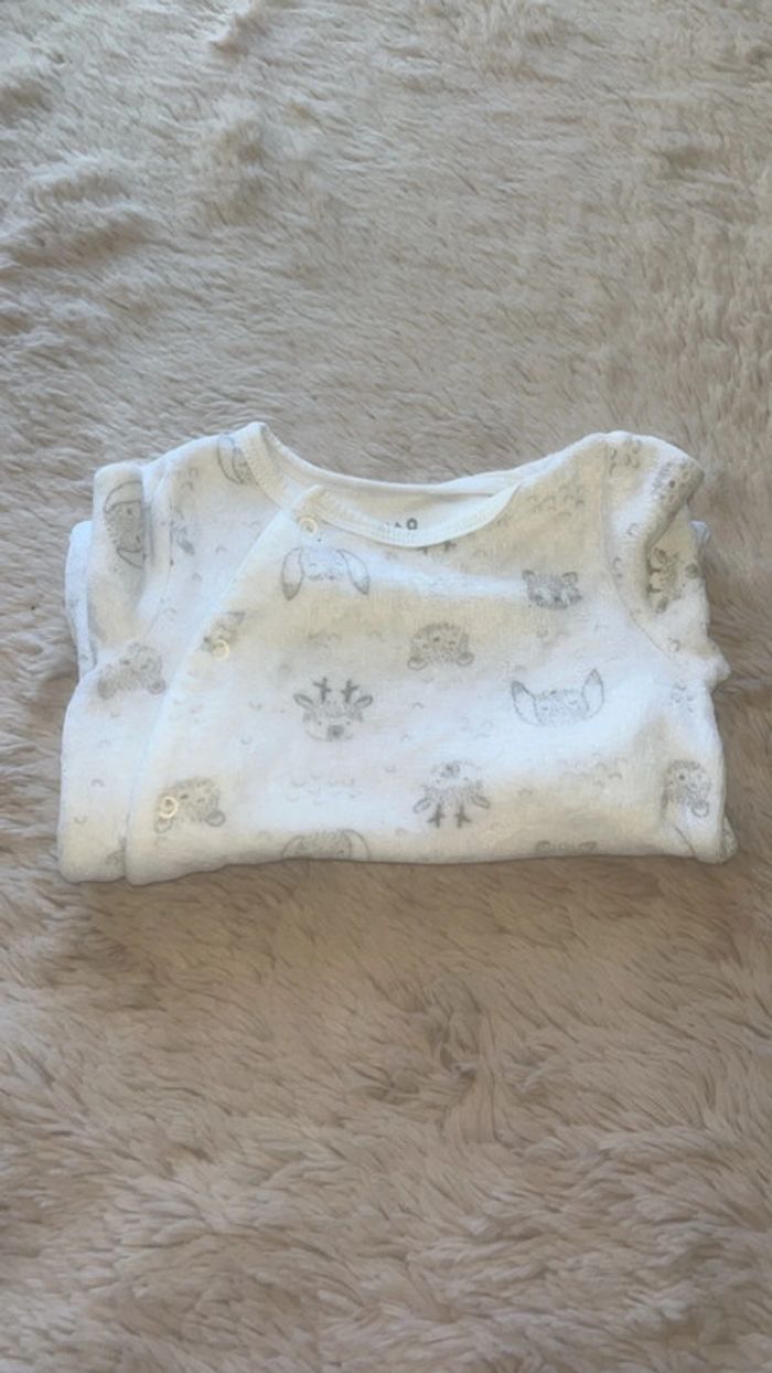 pyjama animaux 3 mois