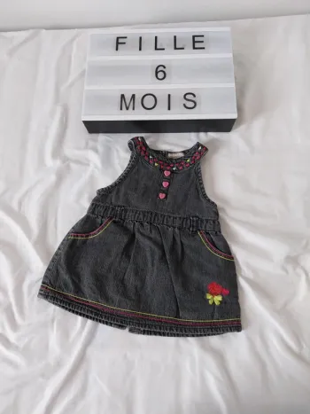 Robe fille 6 mois