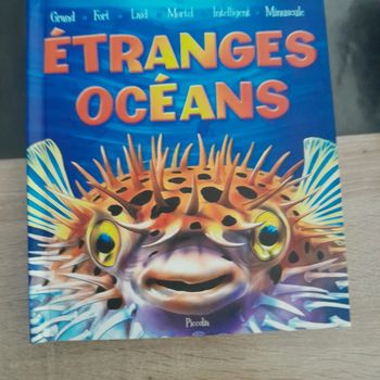 magnifique livre pop up Etranges océans