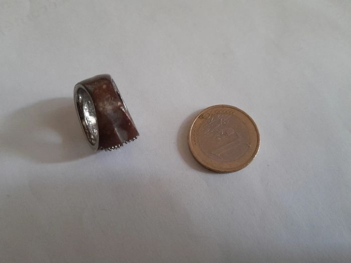 Magnifique bague vintage authentique strass - photo numéro 4