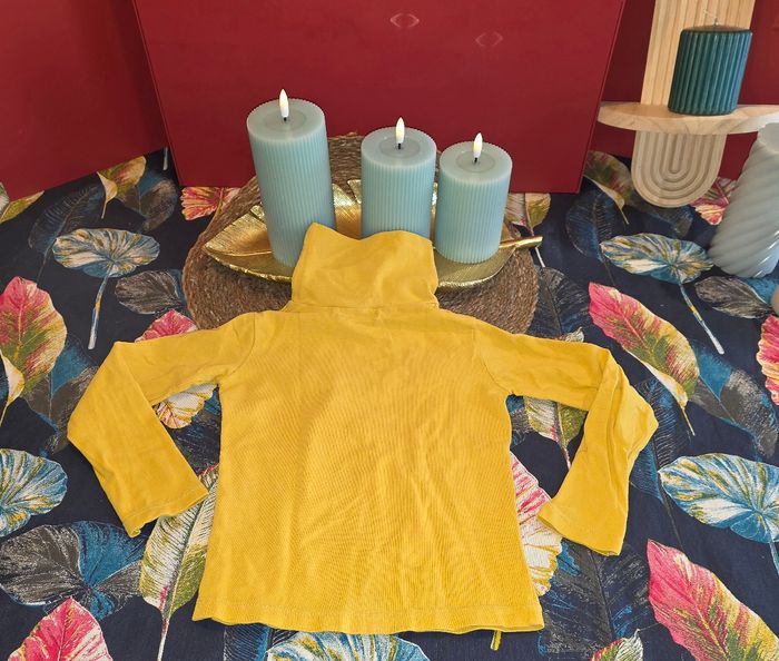 Sous pull jaune 3 ans - photo numéro 2