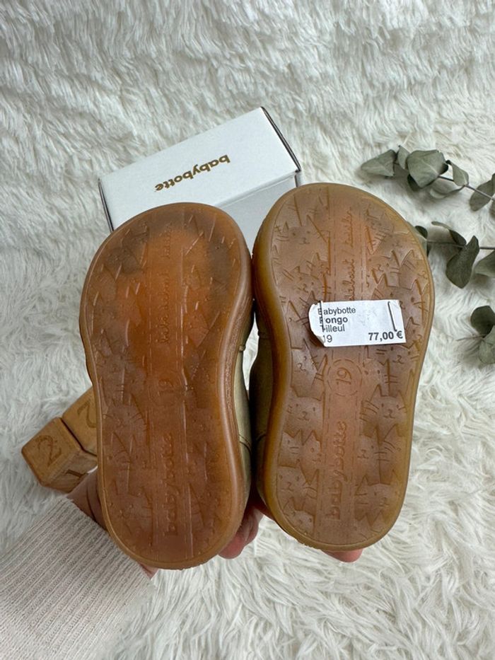 Paire de sandales Babybotte taille 19 - photo numéro 5