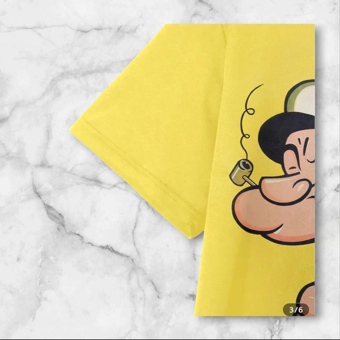 Tshort homme popeye dessin animé taille L - photo numéro 3