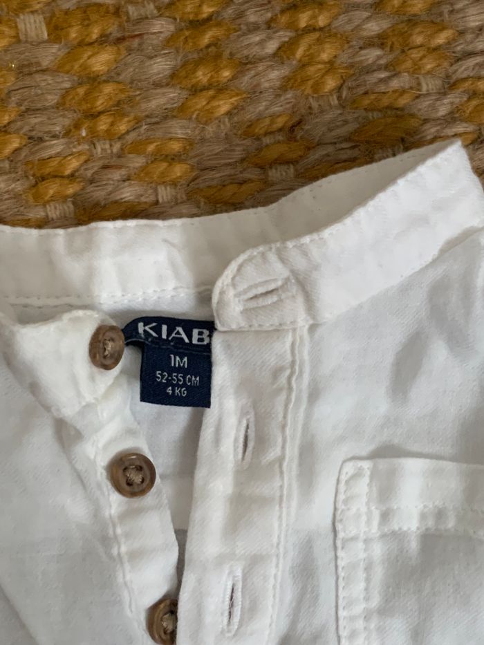 Ensemble chemise short été 1 mois - photo numéro 3