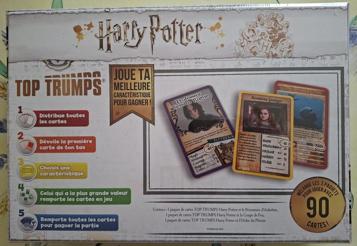 Winning Moves - Top Trumps - Coffret 3 en 1 Harry Potter - photo numéro 6