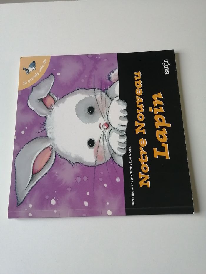 peluche et livre lapin - photo numéro 4