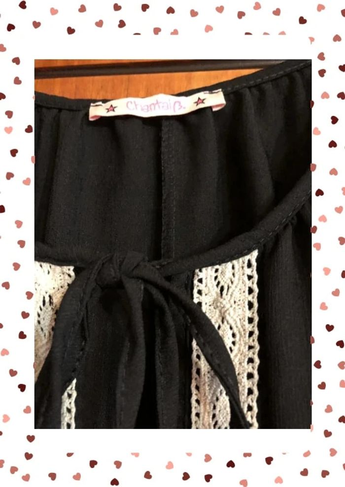 Tunique /robe noire Chantal B L/XL - photo numéro 3
