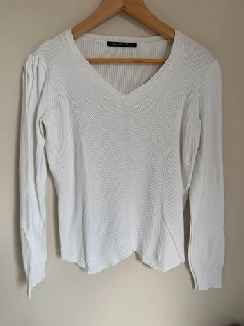 Pull fin Bleu Blanc rouge