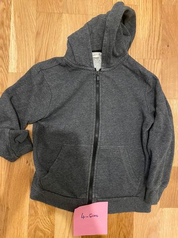 Gilet zippé 5-6 ans