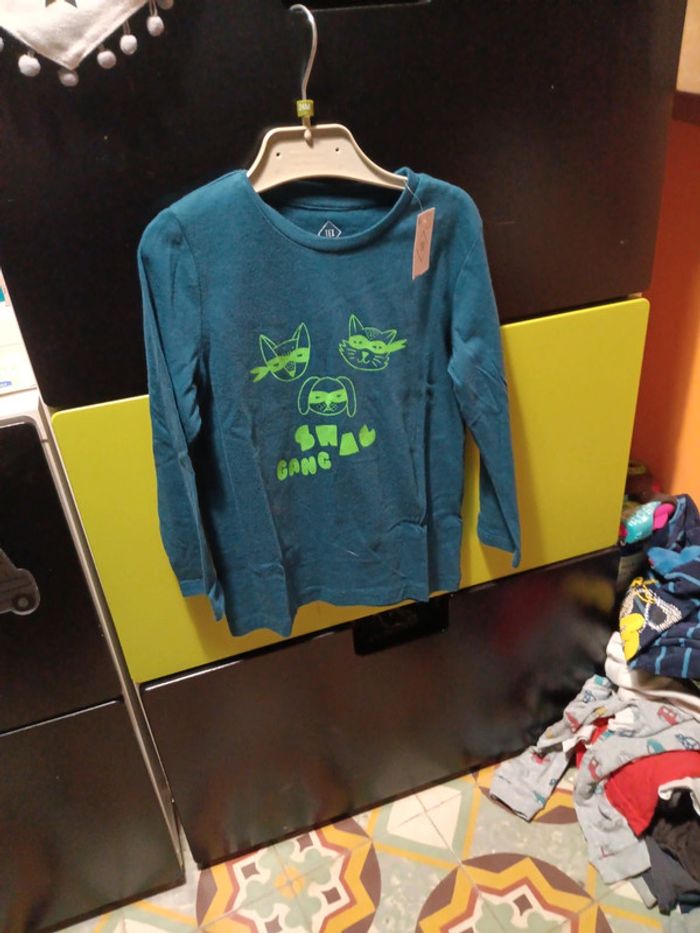 Tee-shirt 3 4 ans tex étiqueté