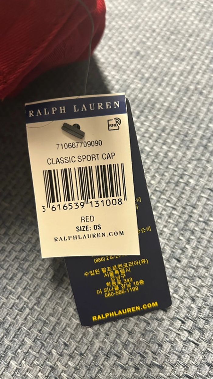 Casquette Polo Ralph Lauren taille unique neuve unisexe - photo numéro 15
