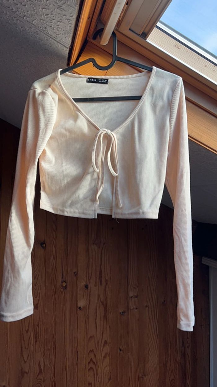 Top court shein taille m