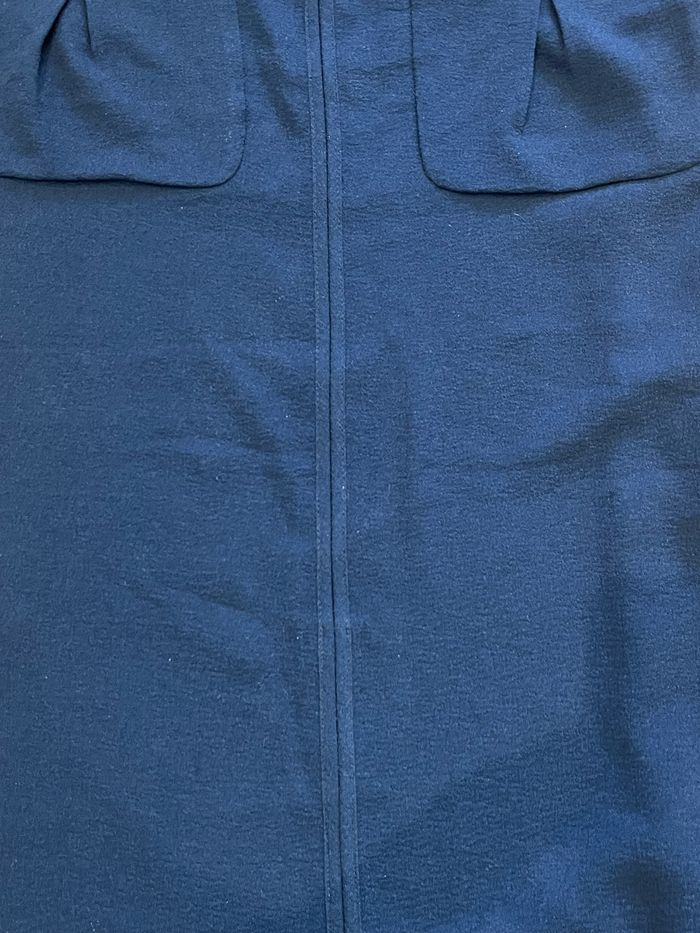 Robe longue sans manches bleu marine taille M - photo numéro 8