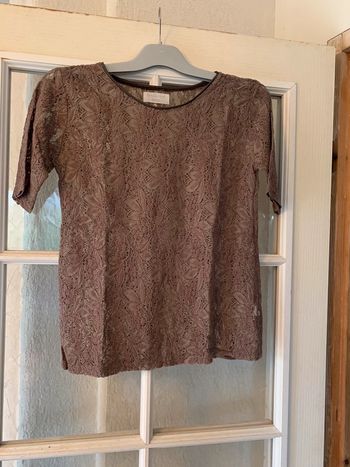 Top dentelle Zara