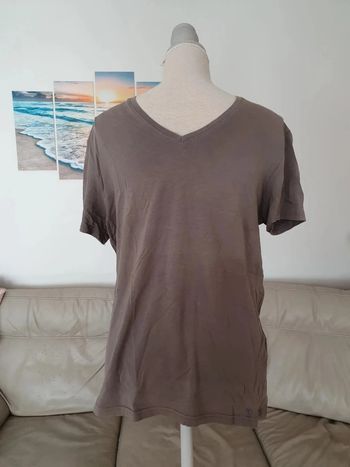 Tee shirt manches courtes gris celio taille L 40