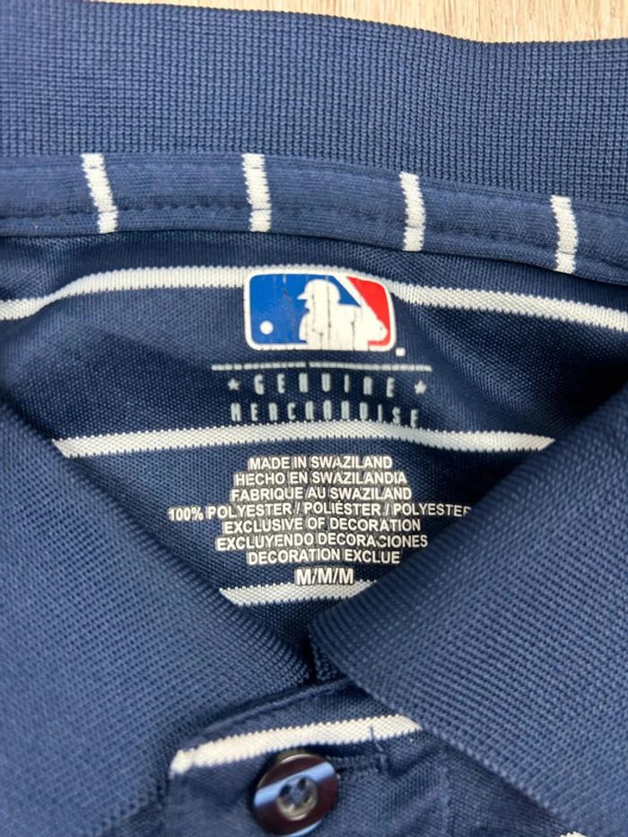 Polo MLB Minnesota Twins Vintage - Rayé Bleu Marine - photo numéro 3