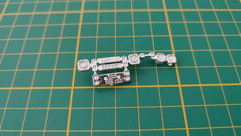 Tableau de bord intérieur miniature Rolls-Royce Camargue Burago BBurago 1/22 1/22e 1/22eme #B58