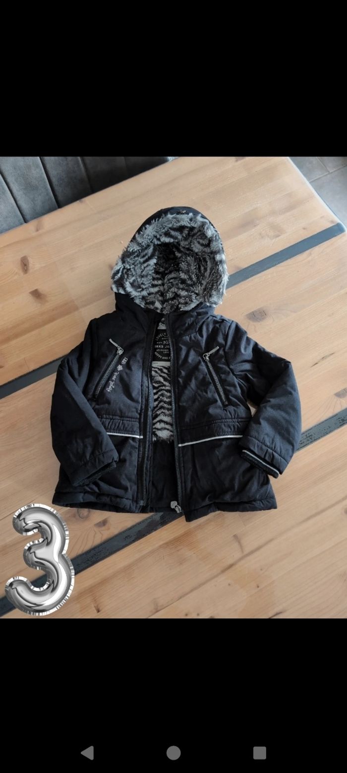 Manteau fille 3 ans