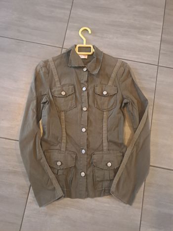 Veste style militaire kaki Marque XCVI Taille S