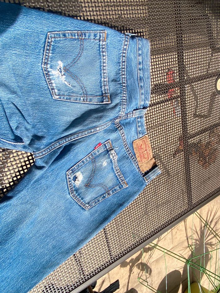 Beau Jean bleu used Levis 501 w30 l 30 - photo numéro 11