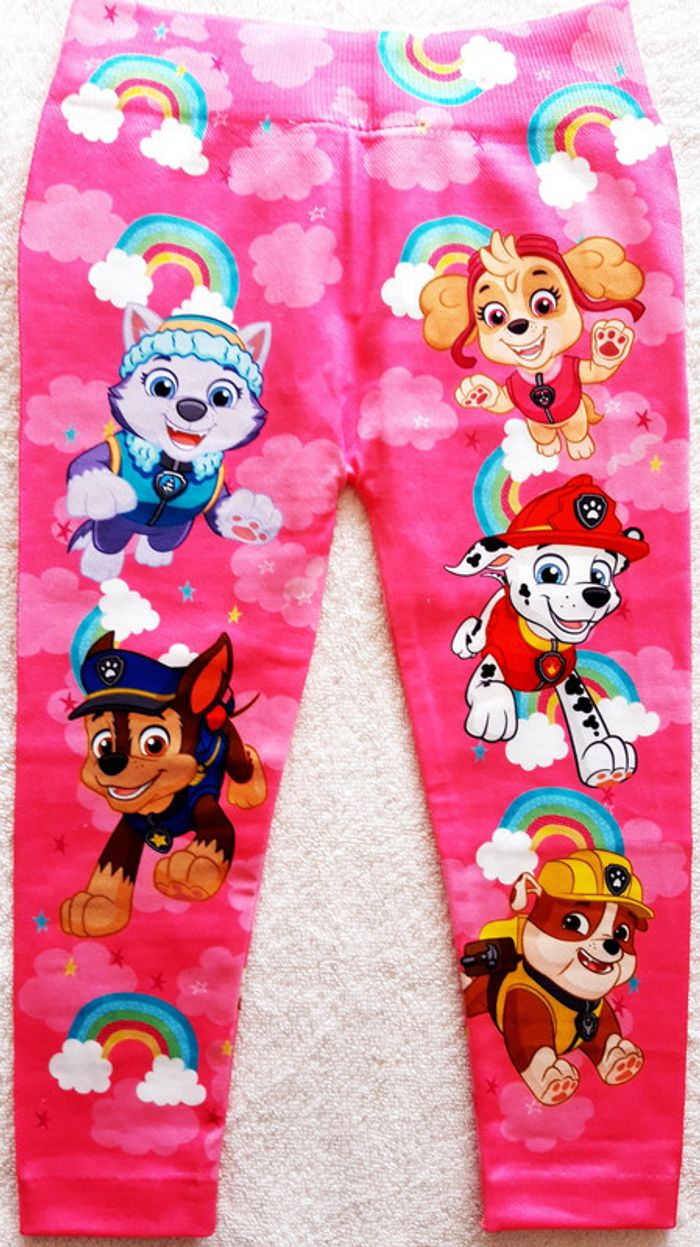 2 Leggings thermiques fille 24-36 mois / Pat'Patrouille - Nickelodeon - photo numéro 2