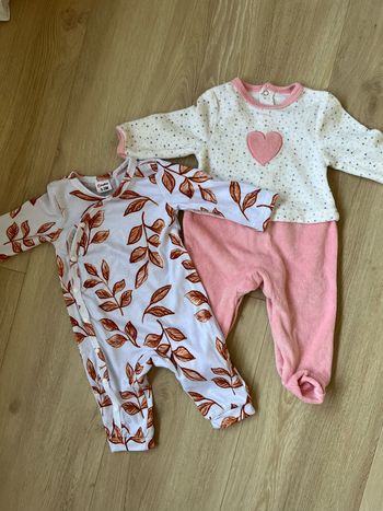 2 pyjamas 3 mois