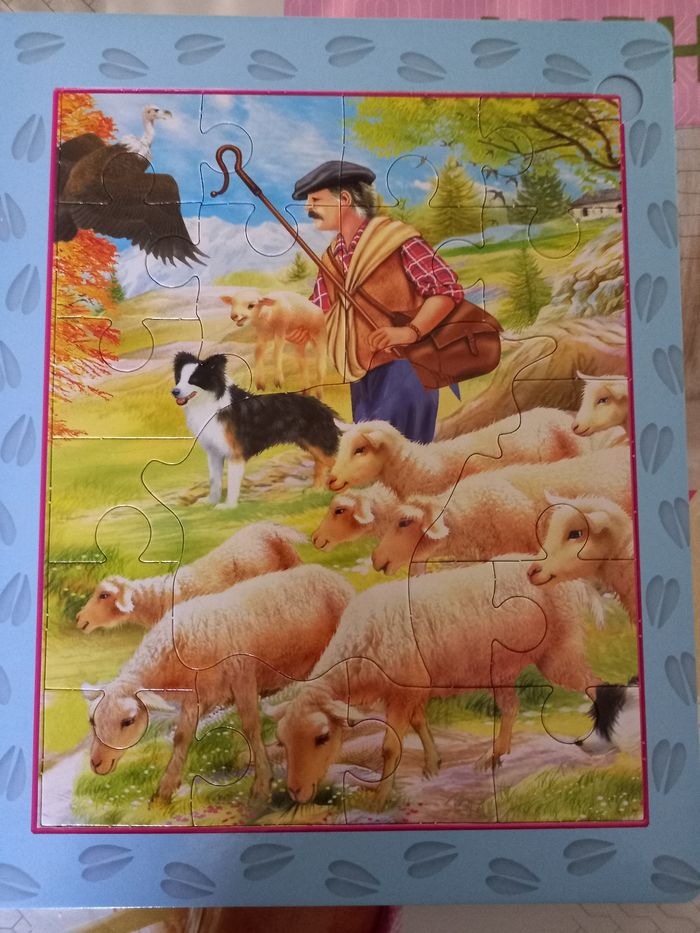 Livre- 8 puzzles  A la ferme - photo numéro 4