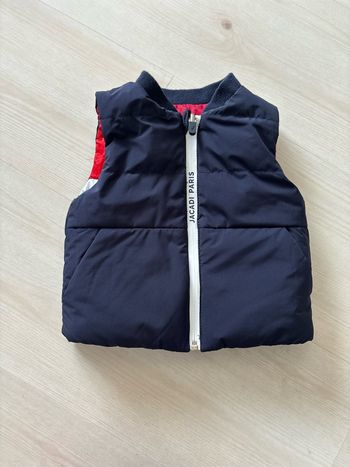 Doudoune sans manche réversible JACADI 6 mois