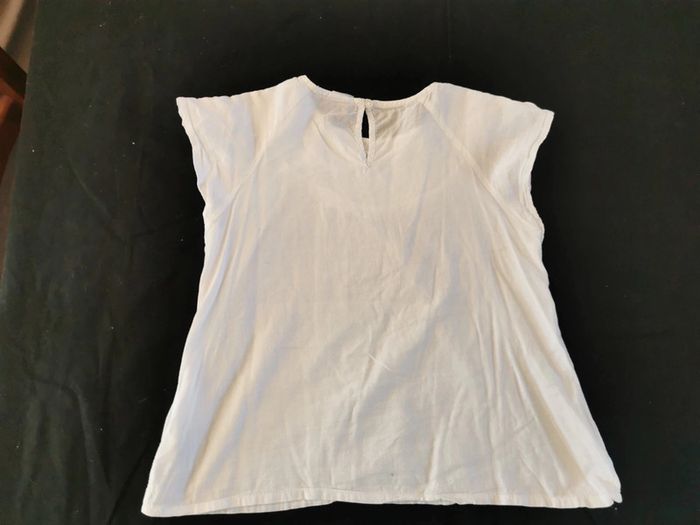 Blouse blanche sans manches 8 ans Tape à l'œil - photo numéro 4