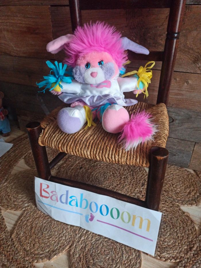 peluche Popples pom pom girl Vintage tbe - photo numéro 2
