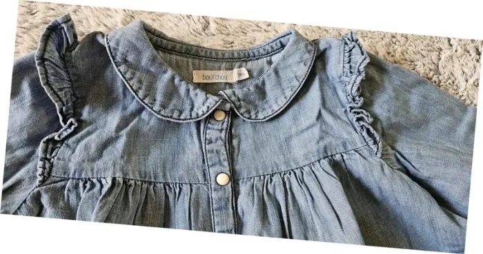 Blouse effet jeans - photo numéro 3