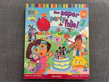 Livre tirettes - Dora l’exploratrice - Une super party de folie !