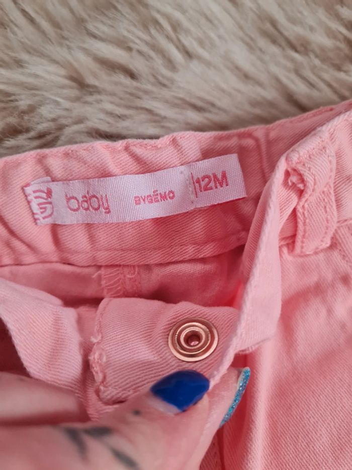 Jeans rose fille 12 mois by gemo - photo numéro 3