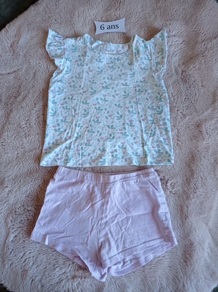 Pyjama short 6 ans