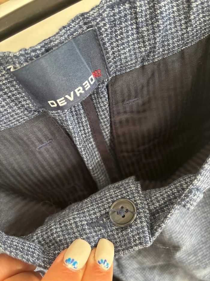 Pantalon bleu habillé Devred taille 36 - photo numéro 4