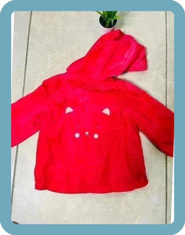 Très bel imperméable fille bébé 12 mois sergent neuf jamais porté major - photo numéro 6