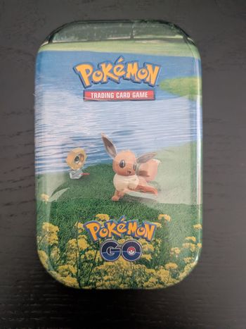 Pokémon mini tin 2 boosters Pokémon Go Evoli