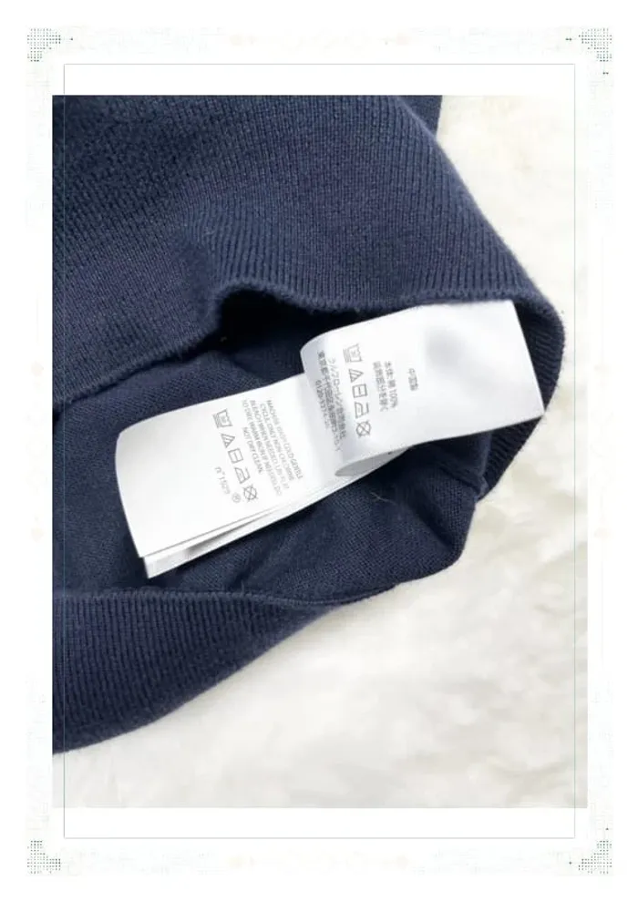 Ralph Lauren pull ras de cou bleu marine homme taille S slim fit 100% pima coton - photo numéro 9