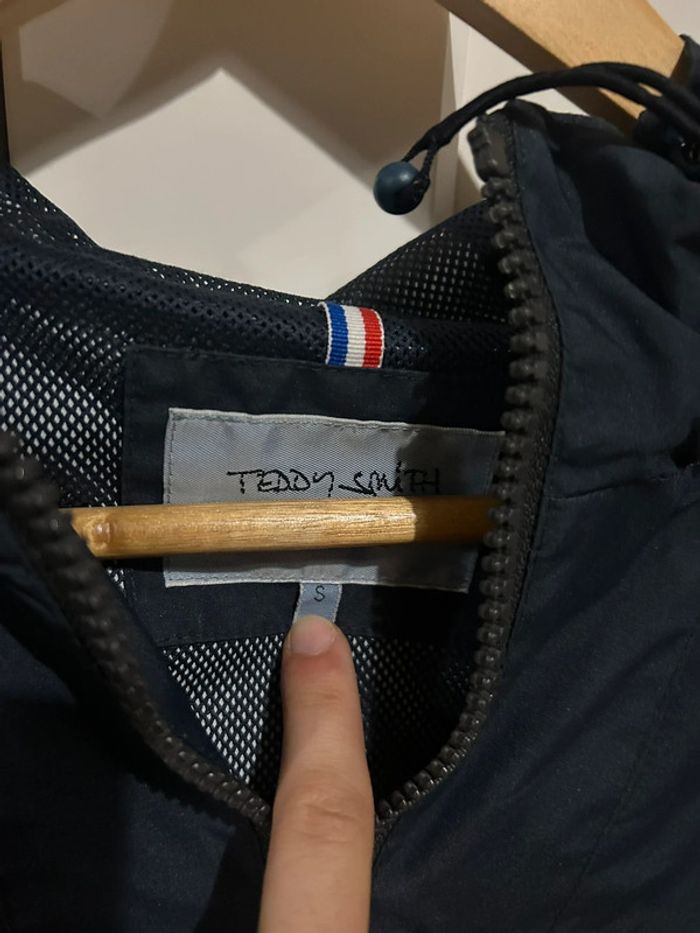 634 – veste Teddy Smith bleu marine à poches - photo numéro 3