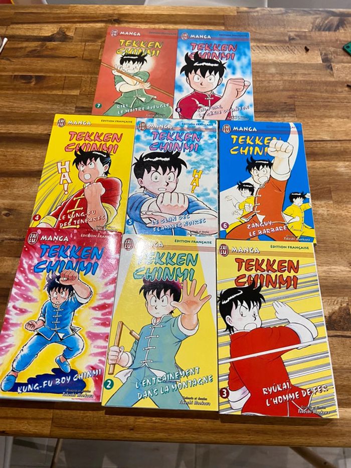 Tekken chinmi manga lot