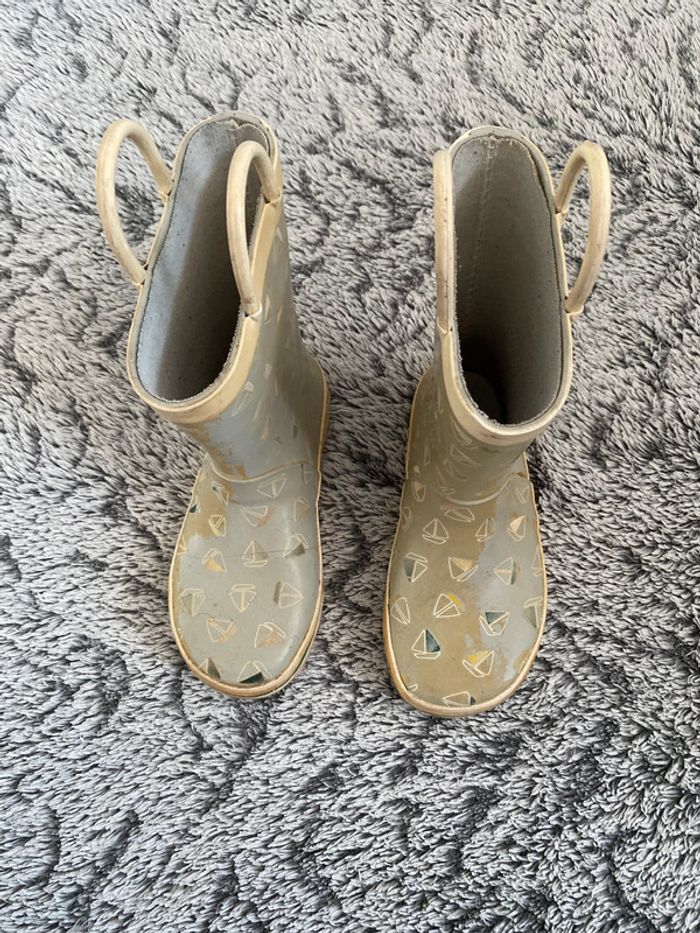 Bottes de pluie Verbaudet - taille 27 - photo numéro 2