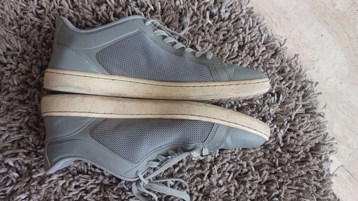 Chaussure lacoste homme 43 très bon état grise - photo numéro 5