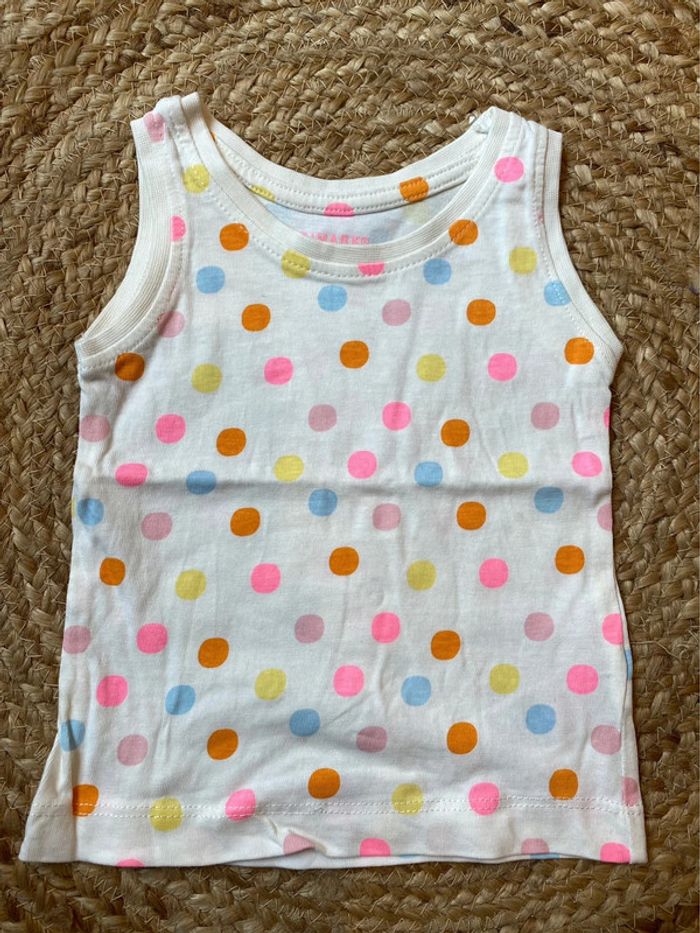 T-shirt fille 3/6 mois