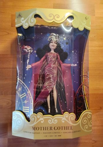 Poupée Mère Gothel Disney Store Édition Limitée Numérotée
