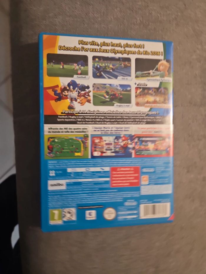 mario et sonic aux jeux olympiques de Rio 2016 Nintendo wii u - photo numéro 3