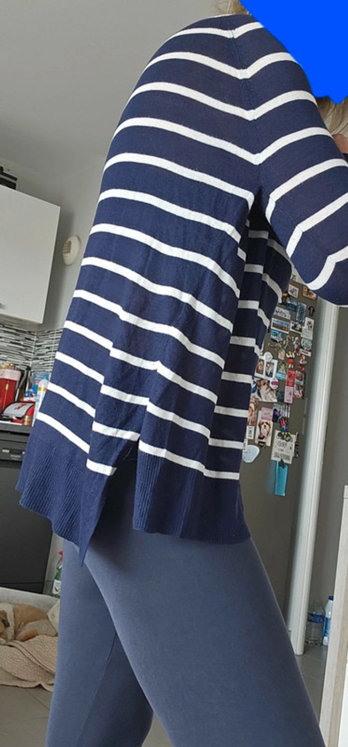 Pull marin Primark taille L - photo numéro 4