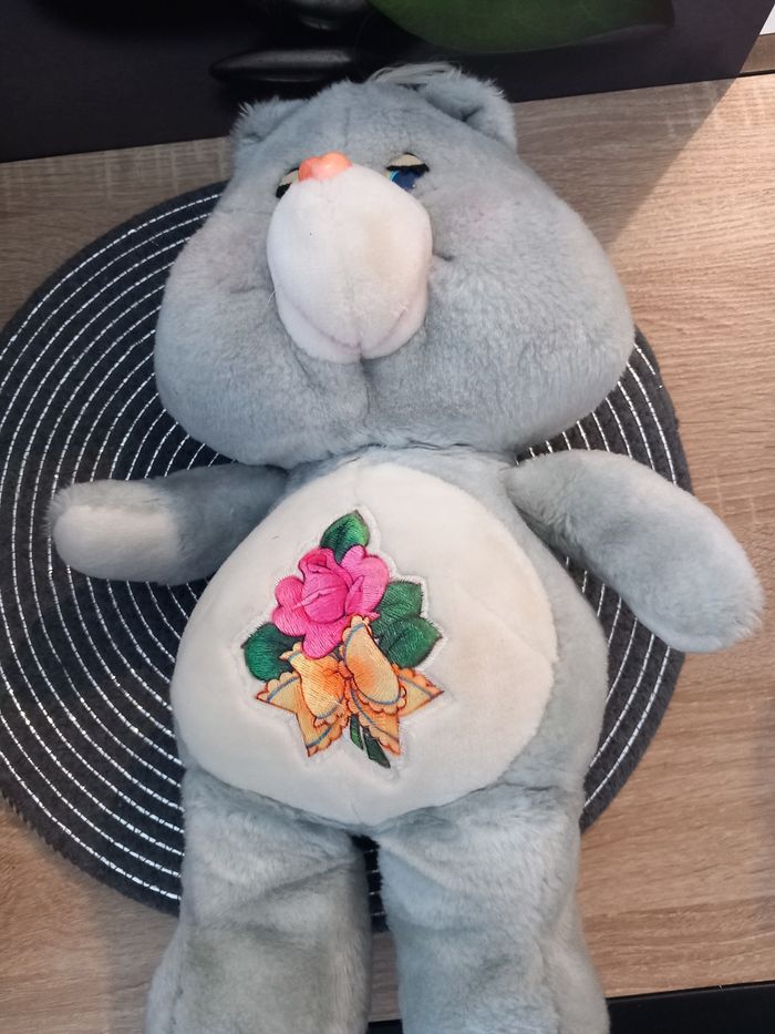 Peluche vintage bisounours grand mère kenner 1983 
Mesure environ 40cm - photo numéro 5