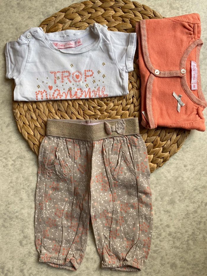 Ensemble été fille 3 mois - photo numéro 2