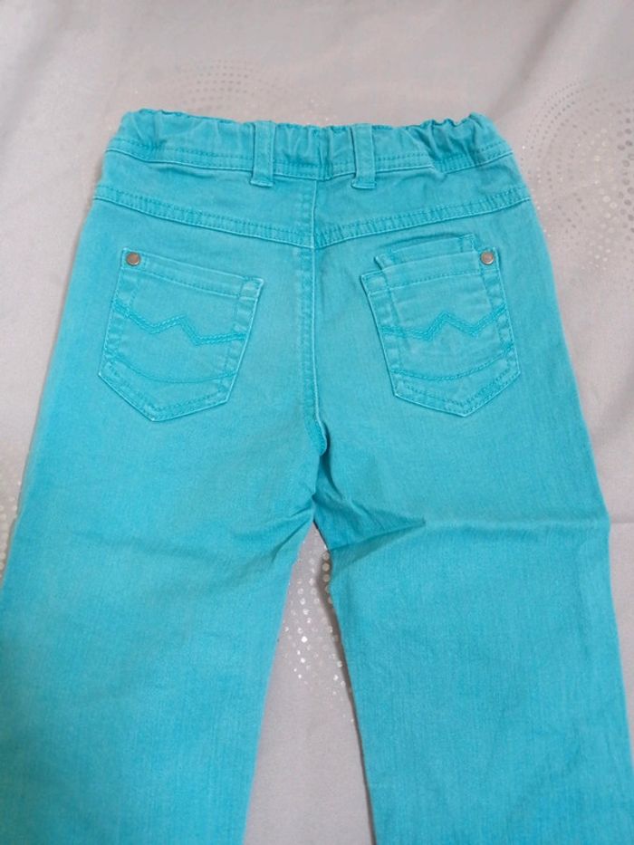 Jean turquoise - photo numéro 6